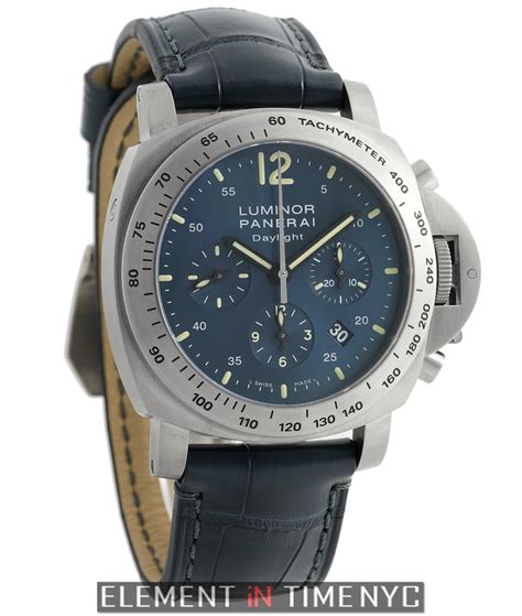 Titanium Panerai Luminor Daylight Chronograph 